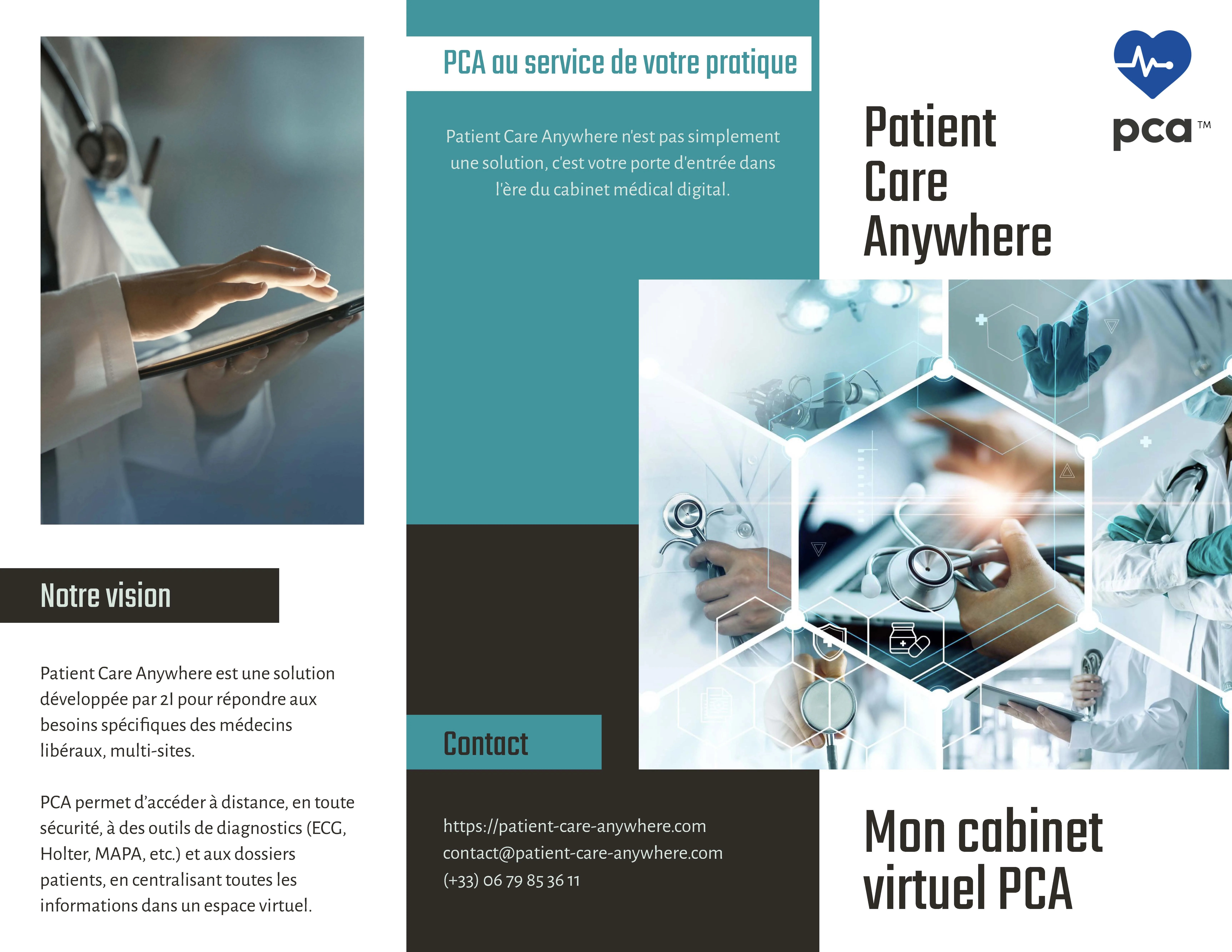 PCA Virtual Lab — cabinet virtuel cardio 2I